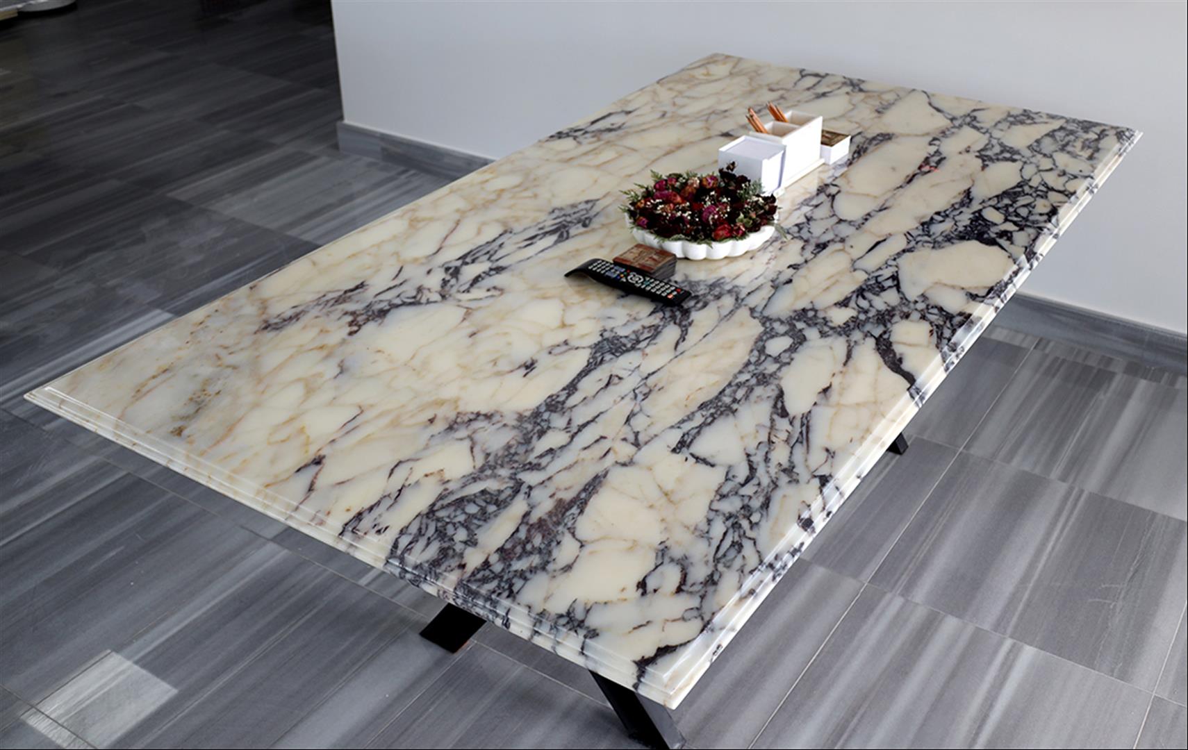 Violet marble  Table Top