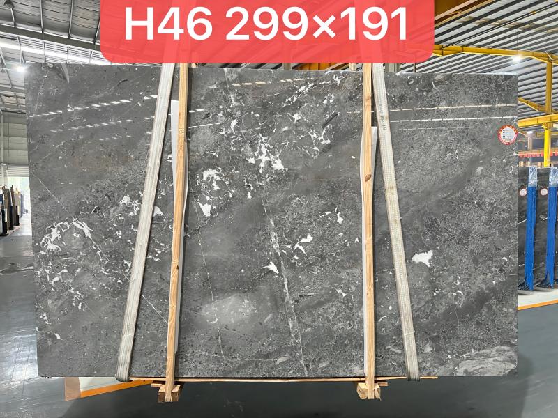 Chinese Popular Romantic Gray Marble Slabs