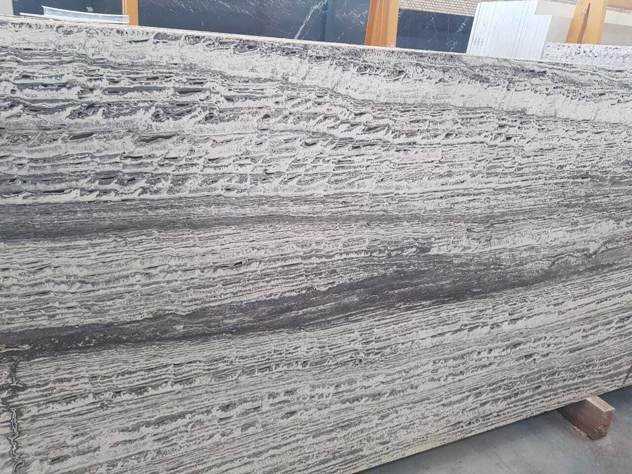 Silver Travertine Honed & Unfilled