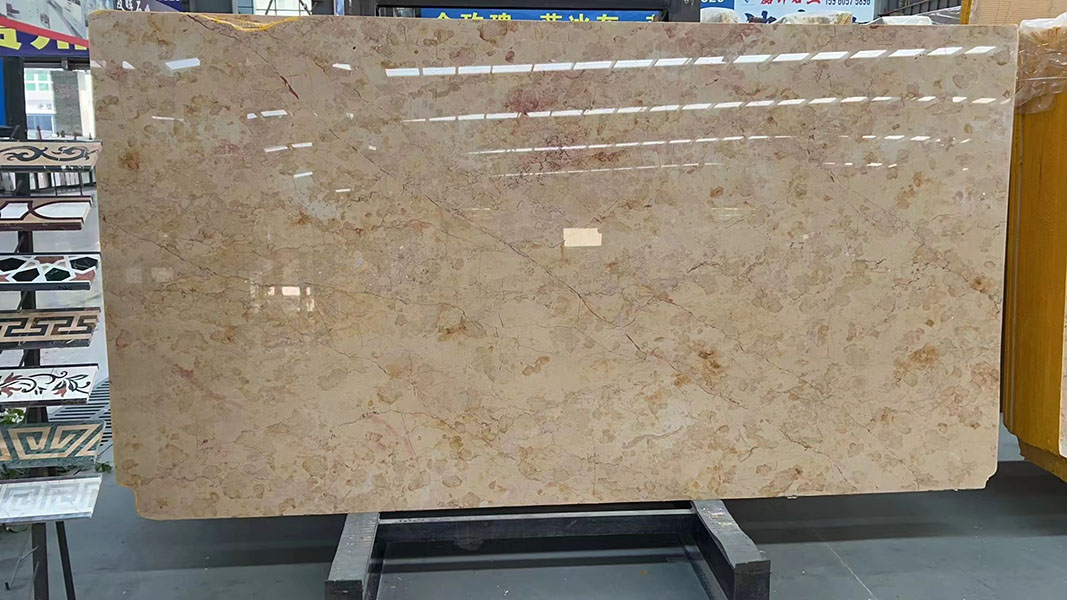 Natural Stone Gold Rose Marble Slabs