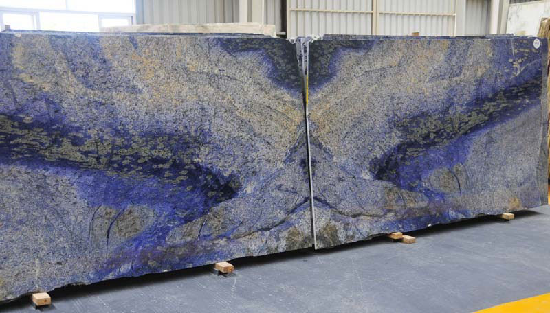 Brazilian Blue Granite Slab, Azul Bahia Blue Granite Slabs from United  States 