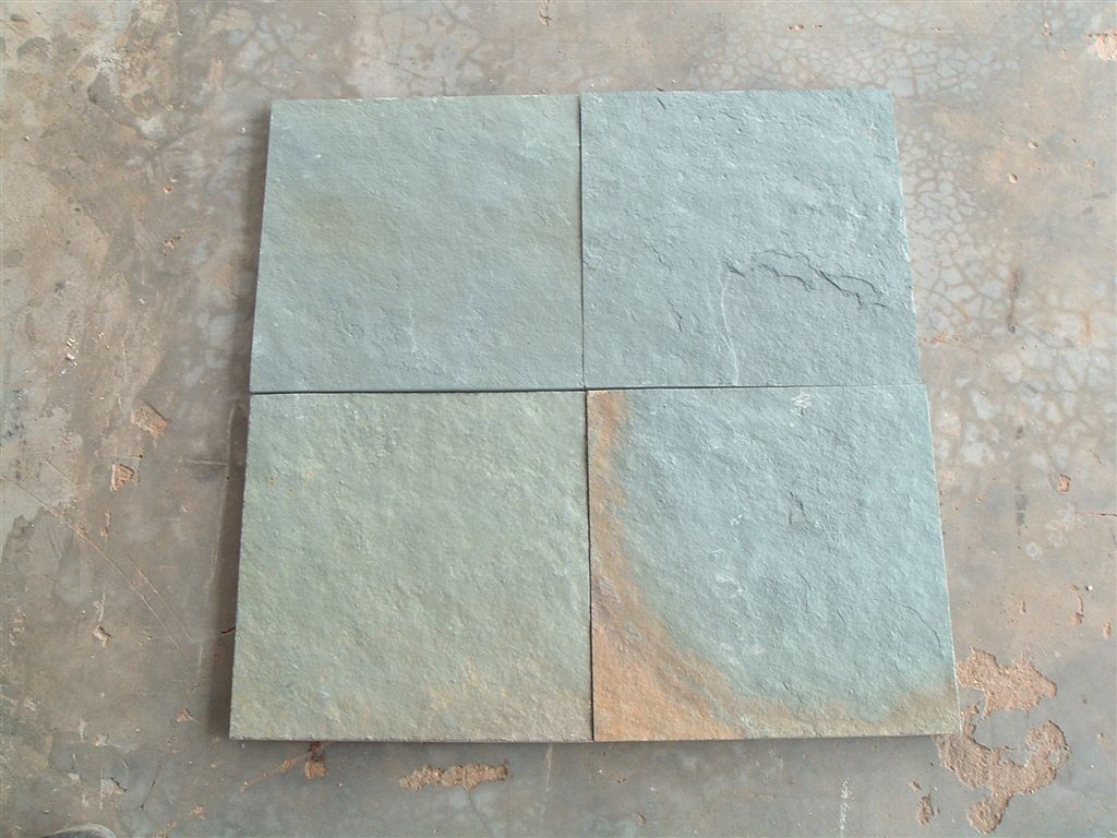 M Green Rustic Slate Tiles