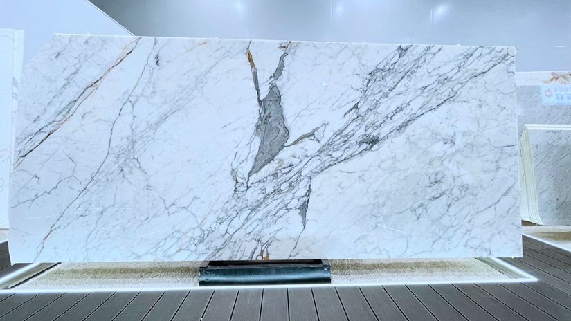 Cararra White Slab with Good Quality