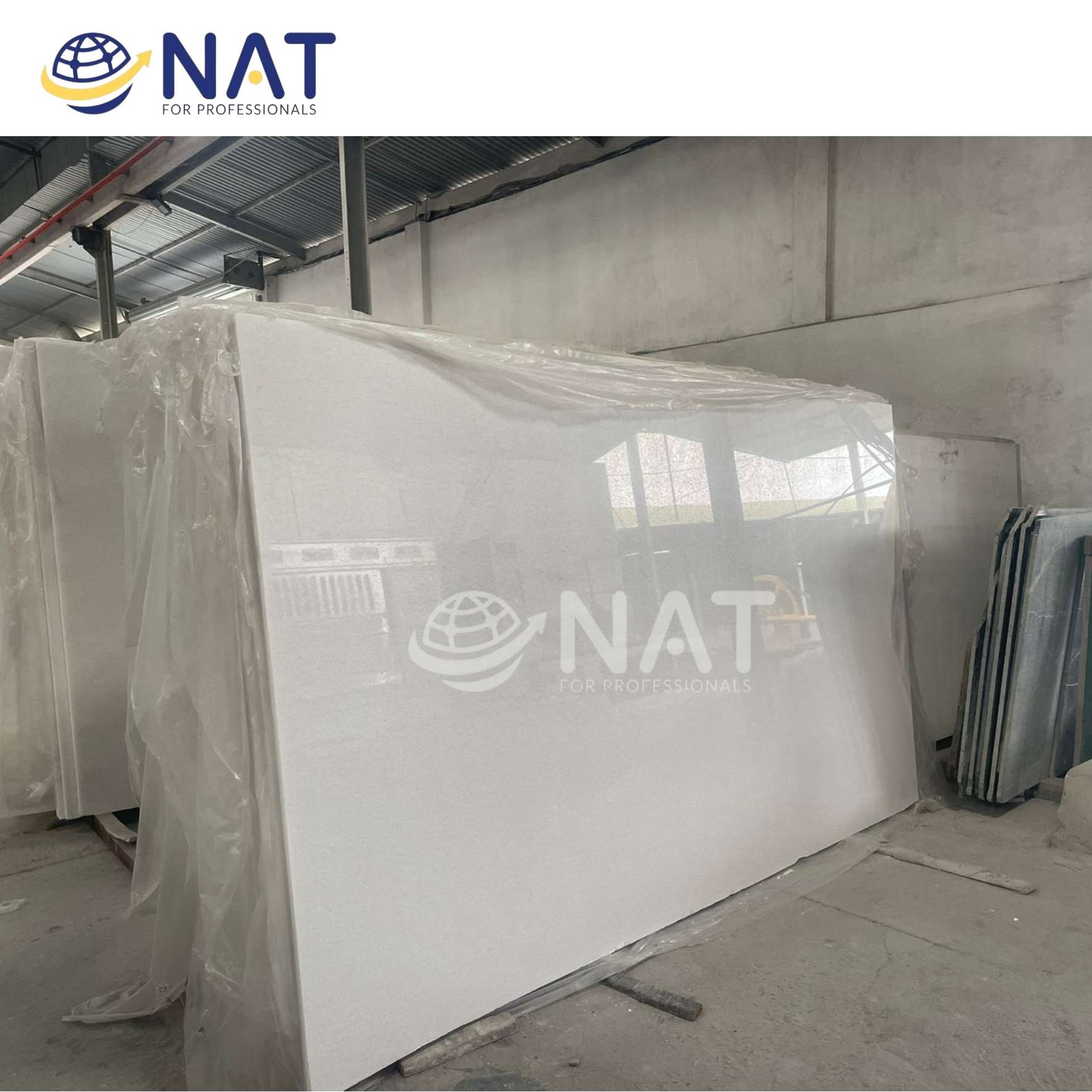 Crystal White Marble Slabs From Vietnam