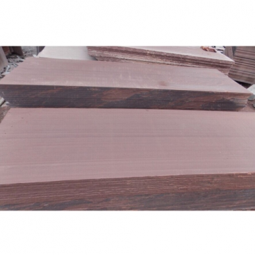 Sichuan Purple Wooden Honed Sandstone Slabs