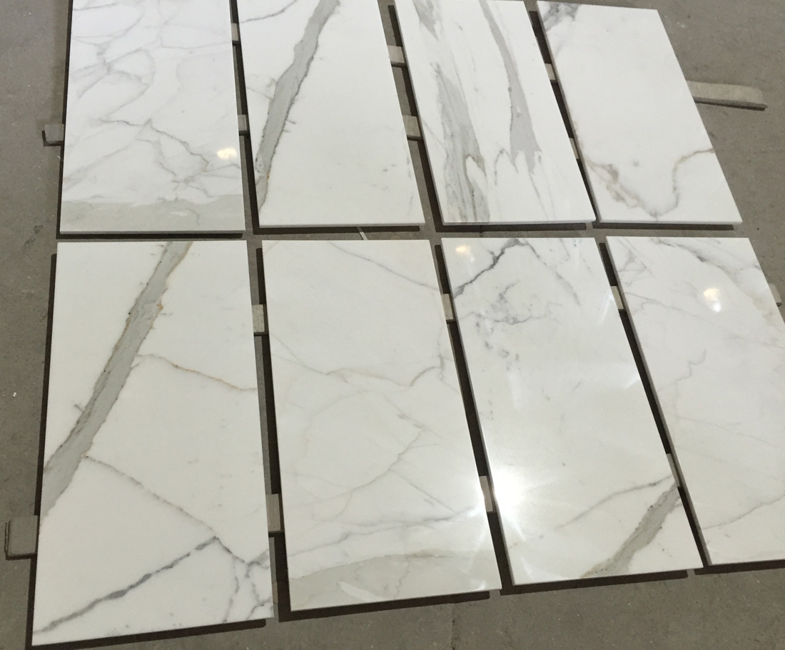 Calacatta Gold Marble Tiles Top Quality White Marble Tiles