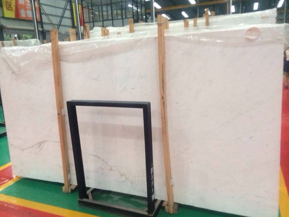 Chinese L White Marble Slabs with High Quality