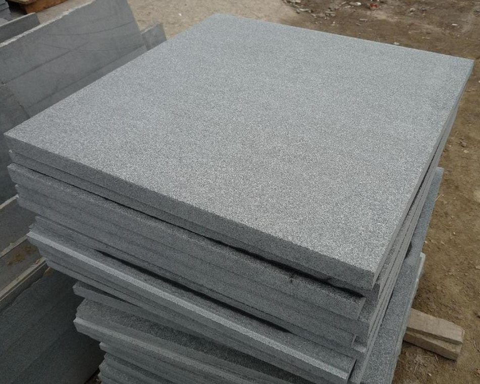 G654 Flamed Tiles Chinese Granite Flooring Tiles