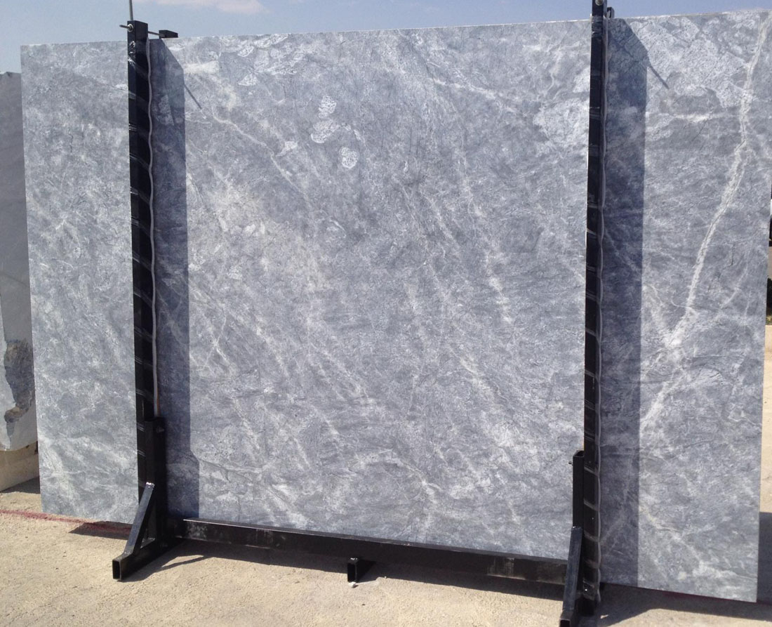 Grey Crystal Iranian Marble Slabs with Competitive Price
