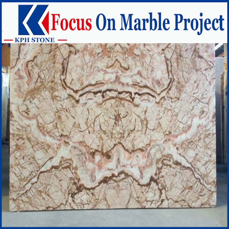 Golden Picasso Marble slabs for MGM Grand